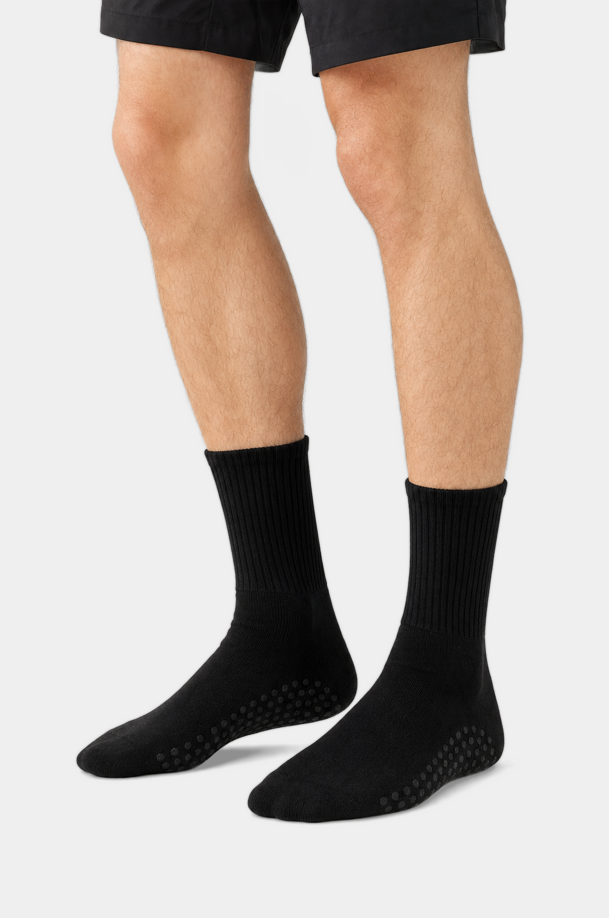 GRUD Performance Socks in black, worn